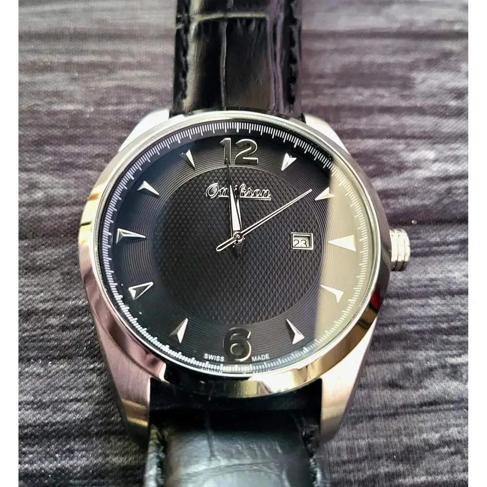 Real Nice Omikron Swiss Paladin Datejust Guilloche‎ Dial NIB